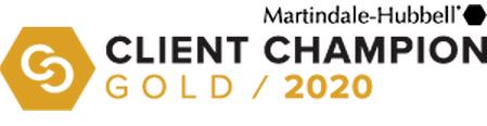Martindale-Hubbell Client Champion Gold 2020
